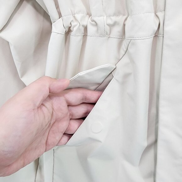 HotSuit Women's Full Zip Snap Hooded Coat - M - Picture 5 of 10